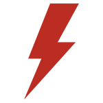 lightening bolt icone