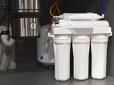 A white water filtration system